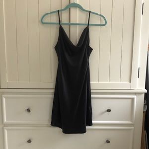 NWT UO black slip dress size small. New with tags.